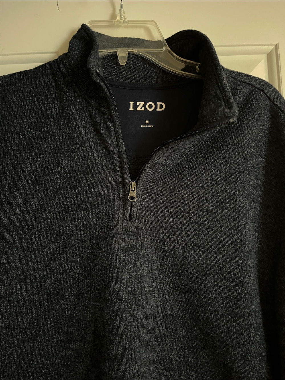Izod Men's Dark Navy Half-Zip Sweater